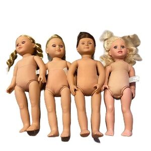 18” Doll Bundle Lot My Life Our Generation Blonde Brunette Blue Eye Toy